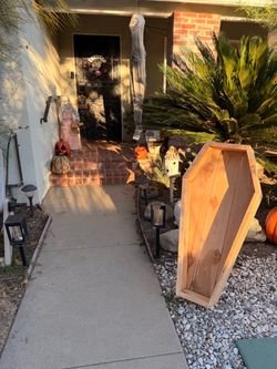 36 inch handmade coffin