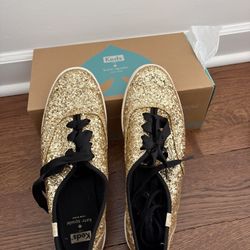 Gold Metallic KEDS for kate spade  