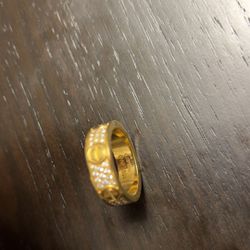 Iced Out Cartier Ring Size 7(High Quality R$p Value 250$