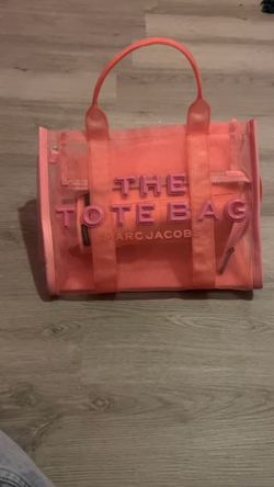 pink marc jacobs tote bag