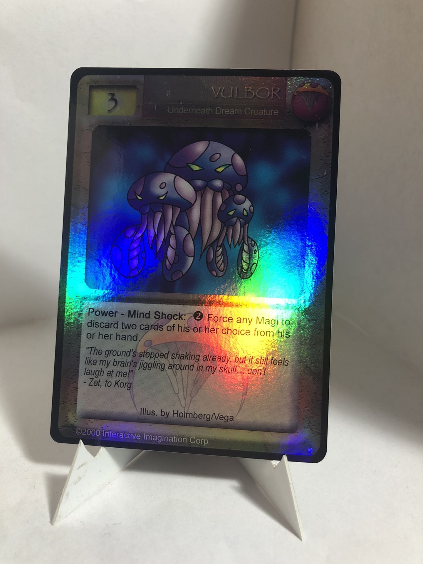 Magi Nation Vulbor Underneath Dream Creature Rare (Foil) Card