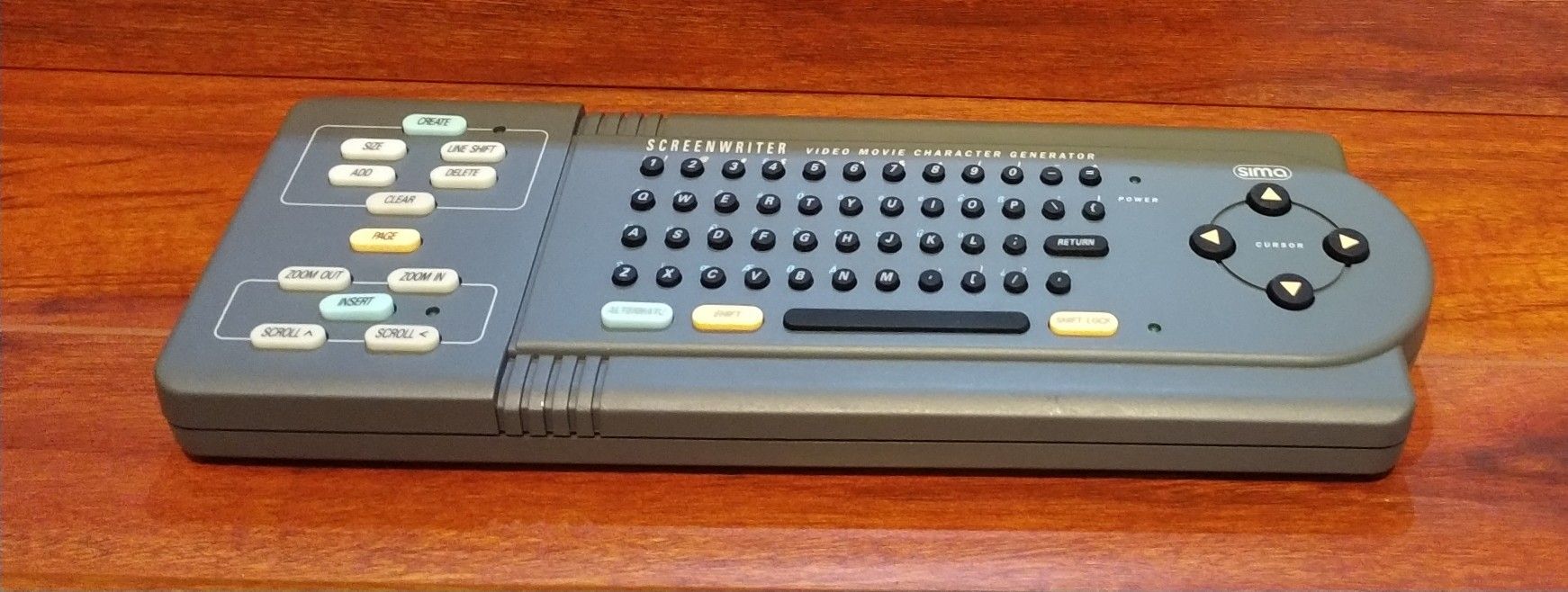 Sima Screenwriter Video Movie Character Generator - No AC Adapter