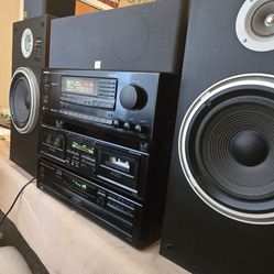 Onkyo vintage stereo system