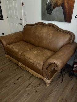 Leather Couch pickup only
