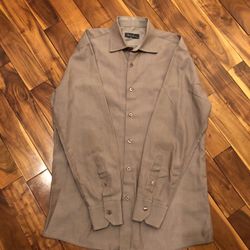 Men’s Button-Up Dress Shirt By Emile Lafaurie Size Small