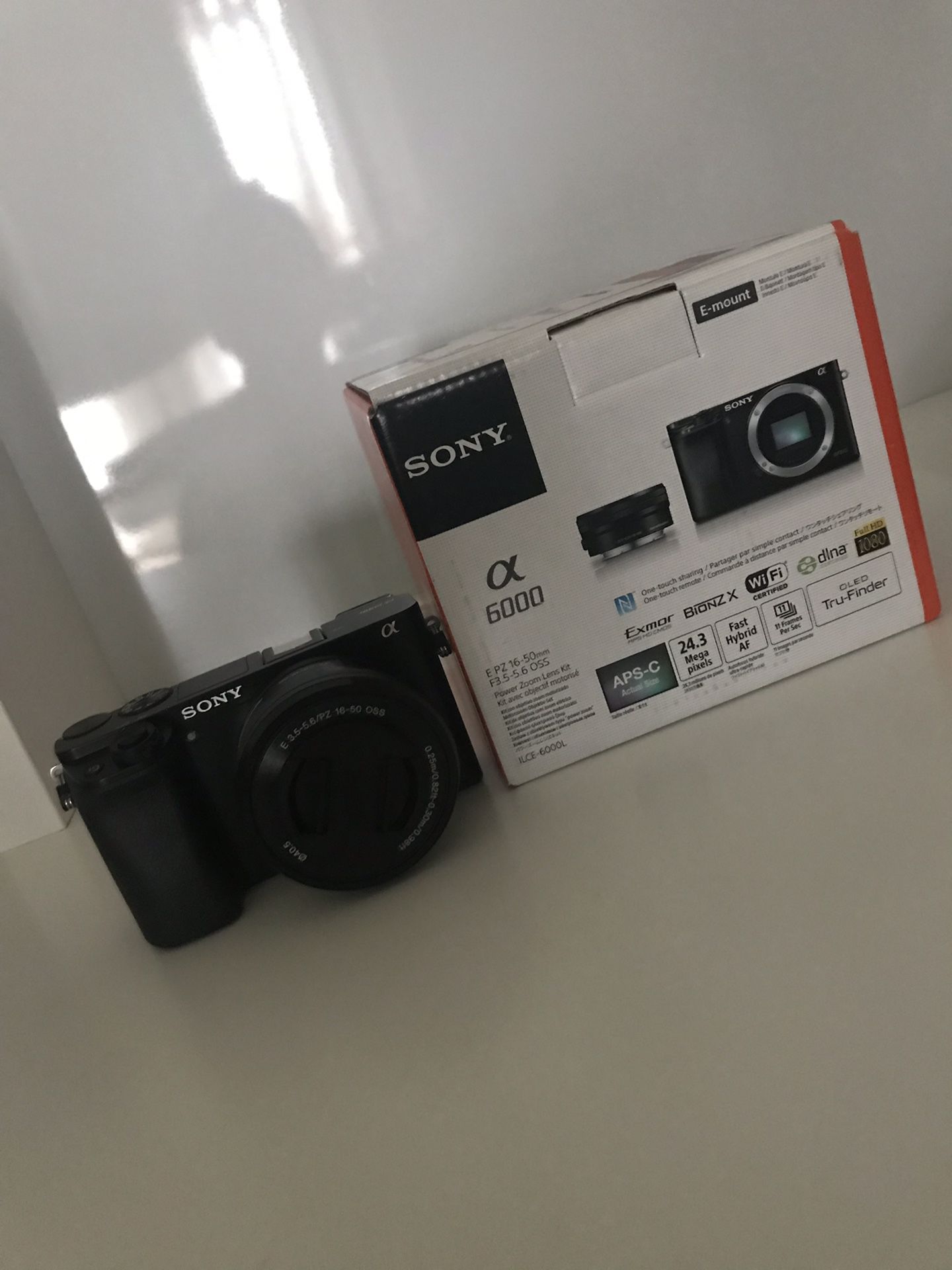Sony Alpha a6000 Mirrorless Camera (Black)