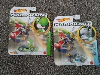 Mario Kart Green Yoshi , Dry Bones Rare