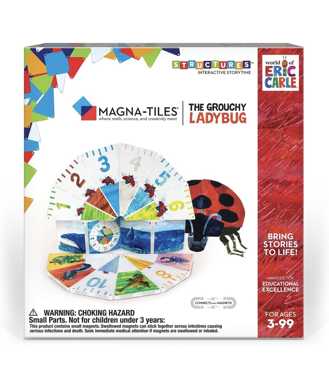 Two Sets Of Eric Carle Magna-Tiles 