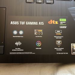 Asus Tuf Gaming A15 Laptop