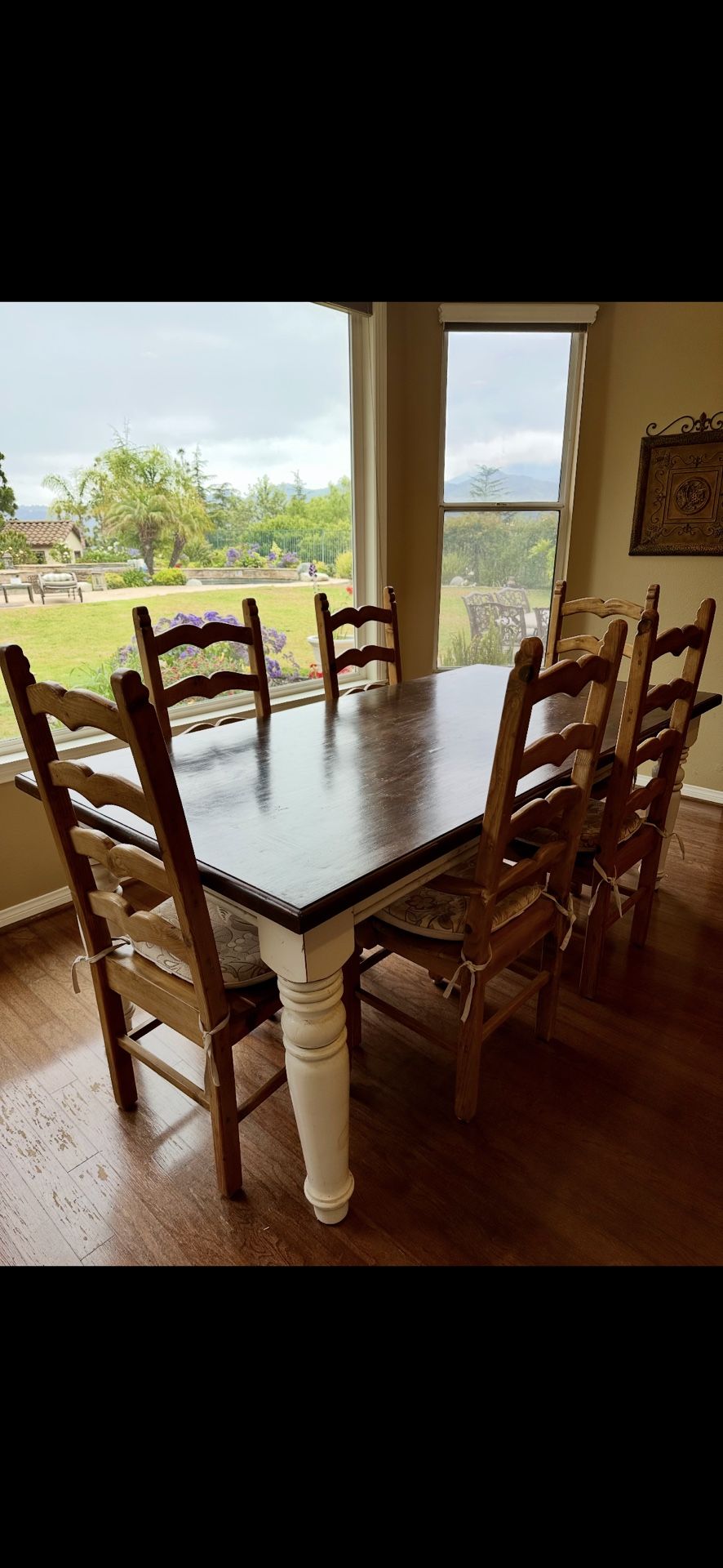 Solid Wood Kitchen Dining Table And Chairs Set Or Alone