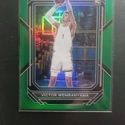 2023 Panini Prizm Draft Picks #2 Victor Wembanyama  (Green) Prizm 