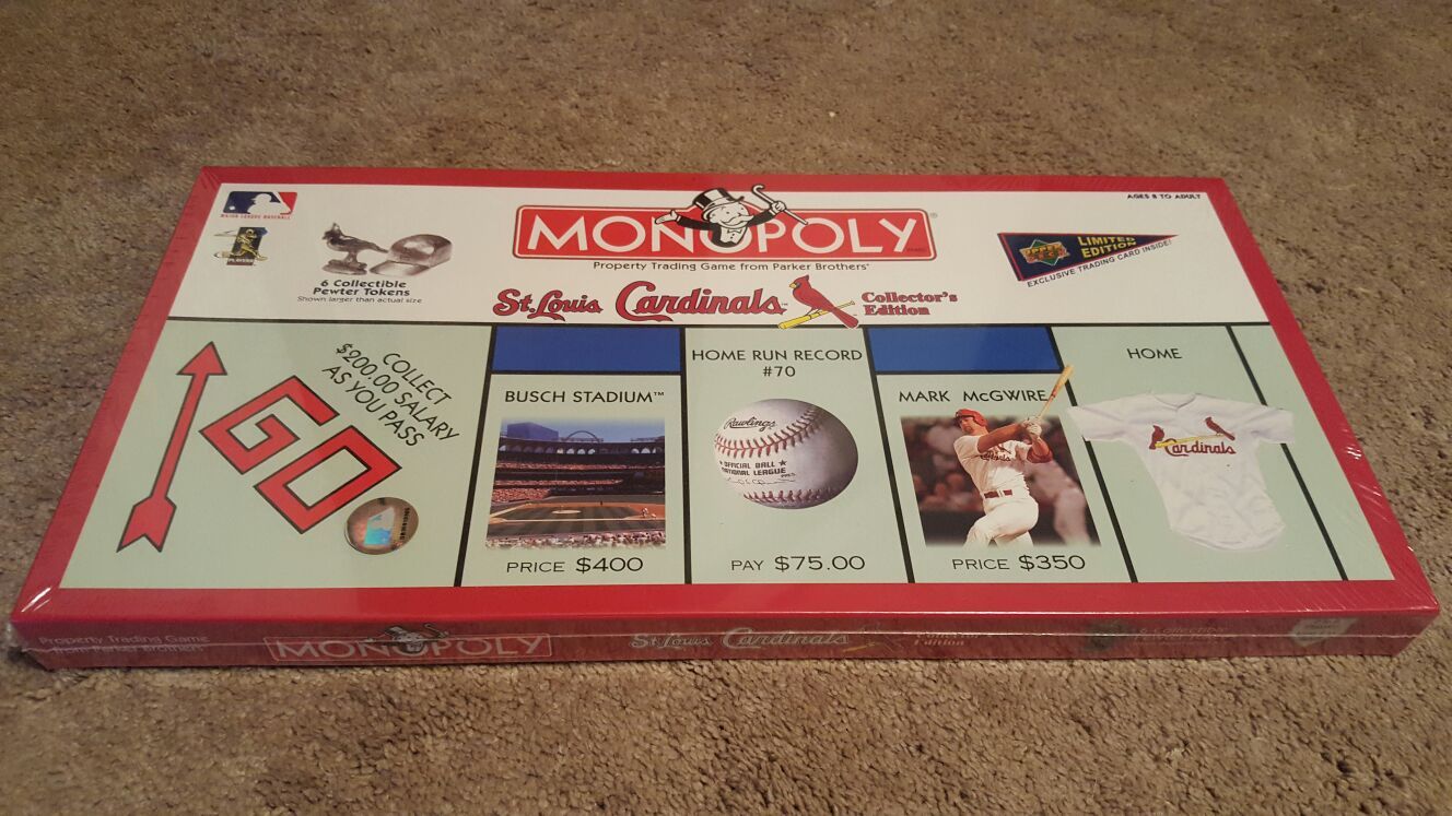 Monopoly: St. Louis Cardinals Collector's Edition, Board Game