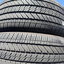 (2) 275/45R21 PAIR OF USED TIRES BRIDGETONE 80% LIFE !