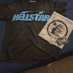 Blue Hellstar tee 