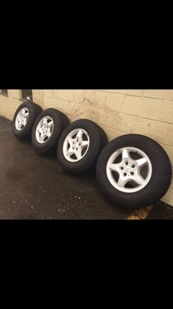()() 16" MERECEDES ML430 ML320 WHEELS COMPLETE SET OF 4 ()()