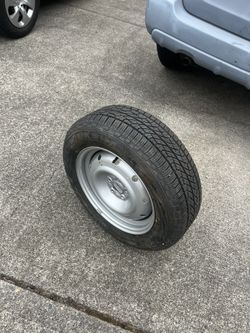 Full Size Spare Tire And Rim