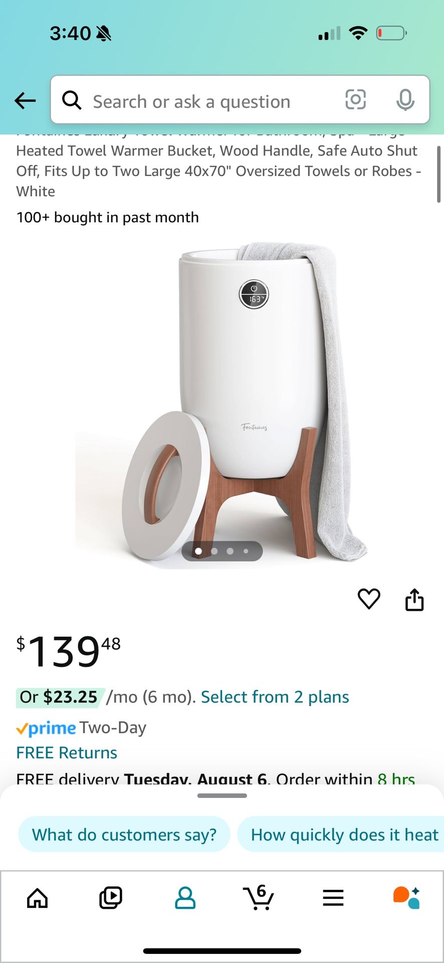 luxury towel warmer