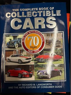 Lot of four collector car books