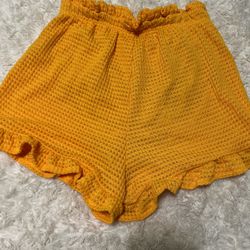 Yellow Vacay / Cover Up Shorts💛