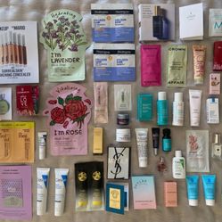 47pc Luxury Beauty Gift Set • High-End Sample Lot • Stocking Stuffers Sephora