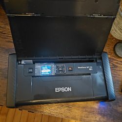 Epson Workforce 110 Printer Portable With Case