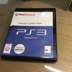 Ps3 Assassins Creed
