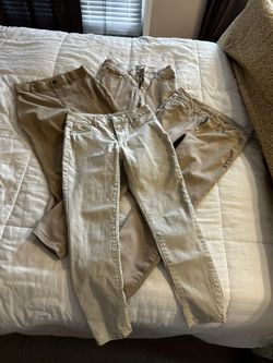 Khaki Uniform Pants
