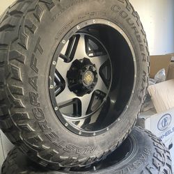 20” Offroad Wheels And Tires 6Lug