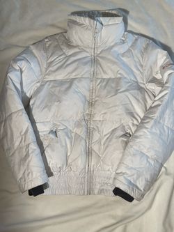 Girls white Columbia Sportswear puffer jacket size 10/12 $30