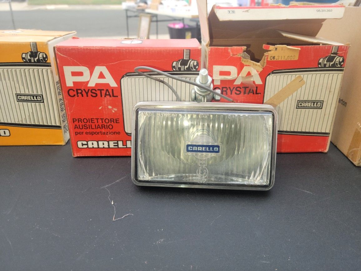 Vintage Fog Lamps Carello