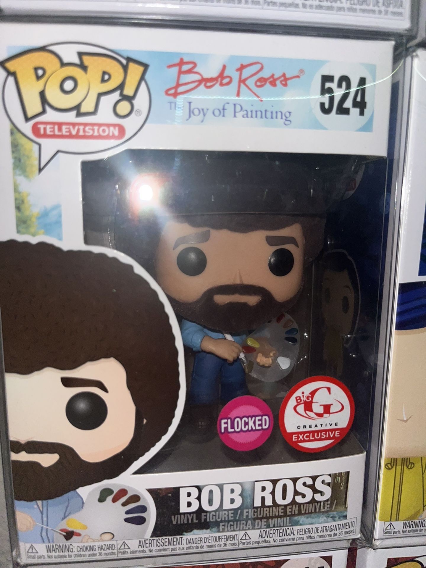 Bob Ross ( Flocked)