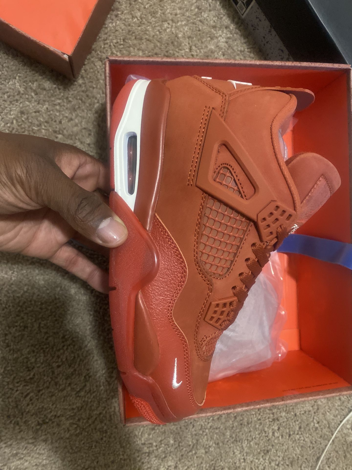 Jordan RETRO 4s / Nigel Sylvester / Size 7 Men