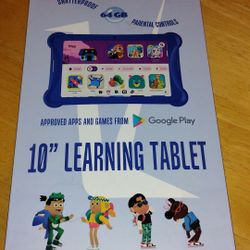 10” Learning tablet