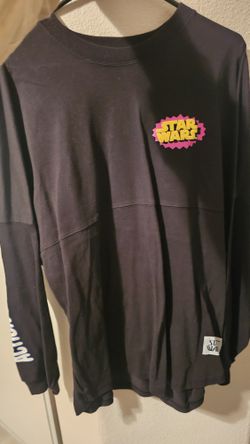 Disney Store Original Spirit Jersey Star Wars T-shirt Vintage Action Figures SIZE LARGE