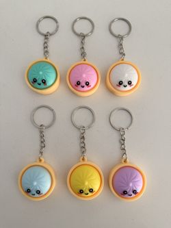 NEW Cute Bao Bun / Dumpling Keychains