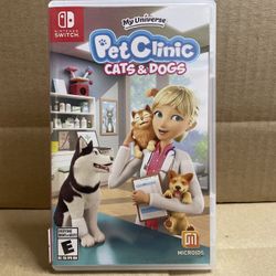 Nintendo Switch Game My Universe Pet Clinic Cats and Dogs 