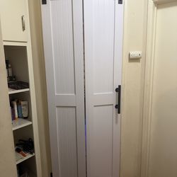 Bifold barn door 84”x30”