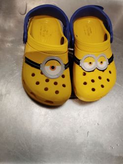 Minions crocs size 6/7 $22