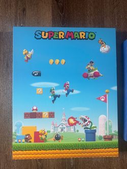 Super Mario canvas, $10 total or $5 each