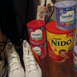 Baby Formula And Girl Shoes 