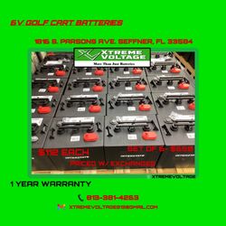 **⛳️🛺 Golf Cart 6Volt Battery⭐️⭐️$112 Each With Exchange⛳️🛺**