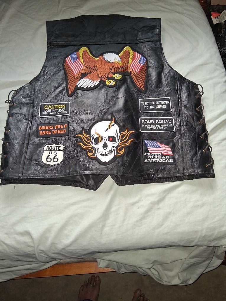 Motorcycle Leather jacket.
