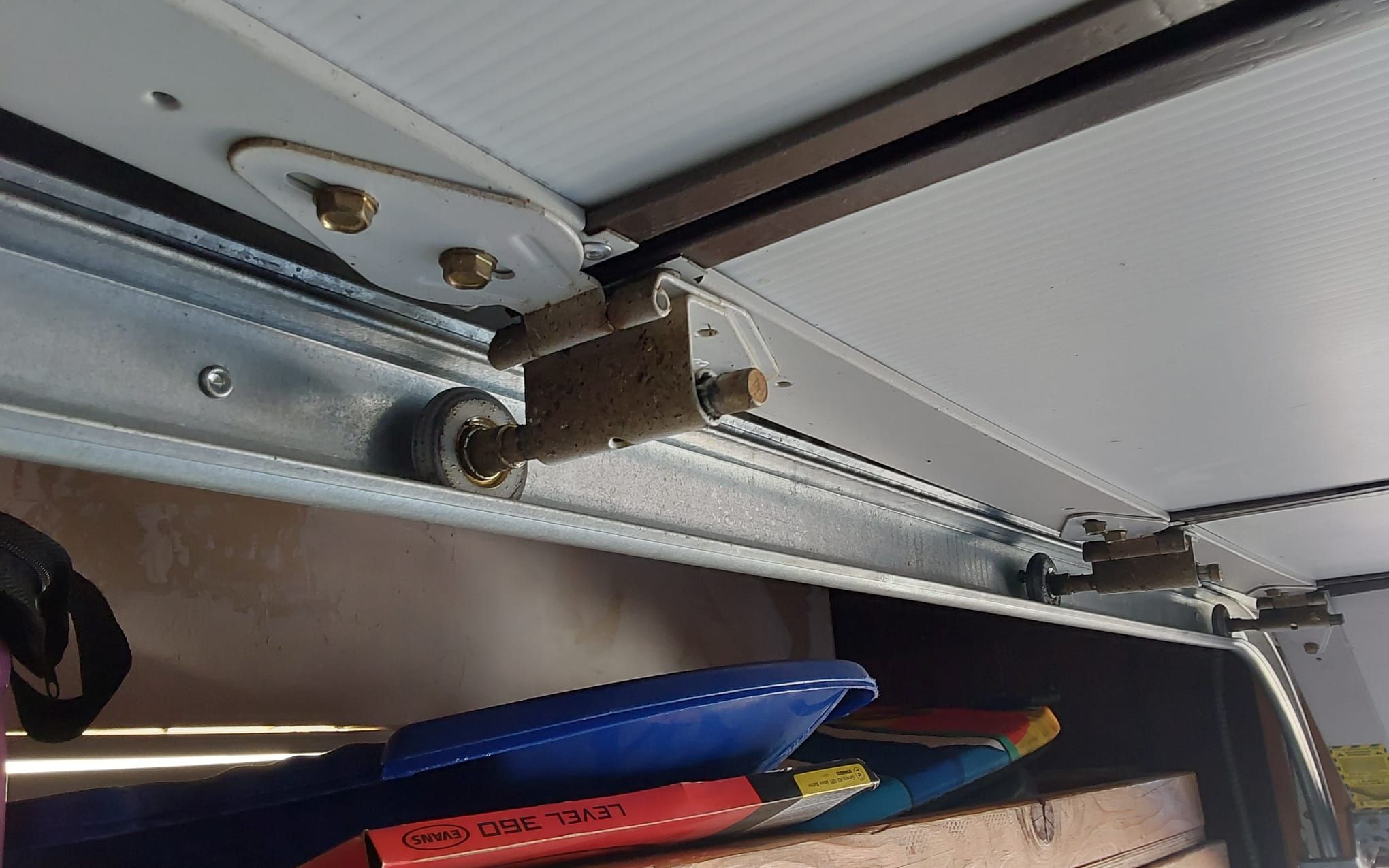 Garage Door Track Repair