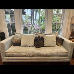Macy’s Blue Couch & Loveseat Set 