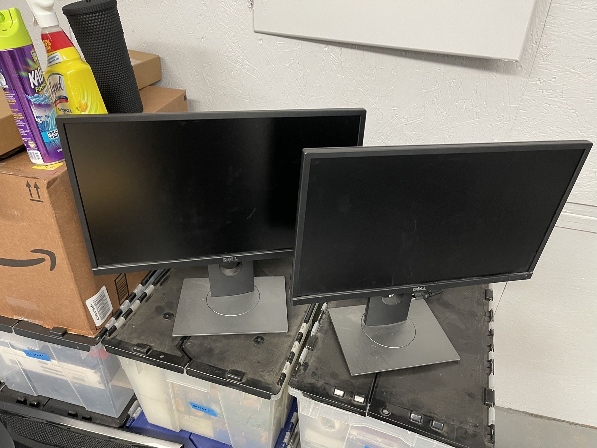 2 - Dell 22” LED Computer Monitors