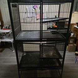 Two Story Small Animal Cage.