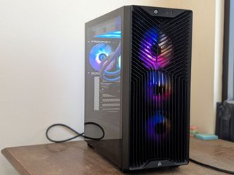 AMD Ryzen 5 7600 + AMD Radeon RX 6600 RGB Gaming Desktop PC Computer