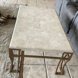 Granite coffee table
