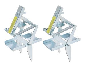 2 Scissor Mole traps Galvanized Steel 