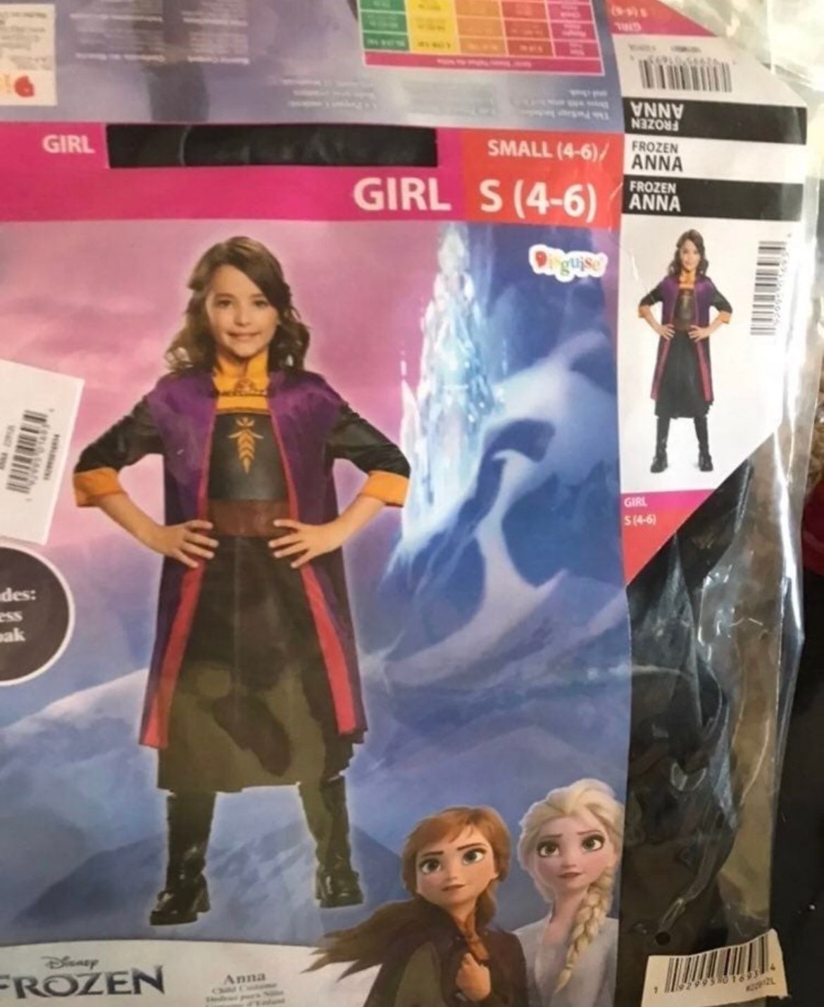 Costume Frozen Ana Princess